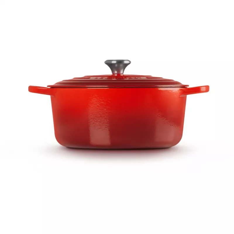 Le Creuset Signature 6,7 L ümmargune punane