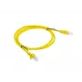 LANBERG RJ-45 Cat5e paigalduskaabel PCU5-10CC-0100-Y, 1 m, U/UTP, CCA juhtmed, kollane