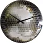 NeXtime klok 8801 Small Disco, Ø30 cm, seinale, hõbedane