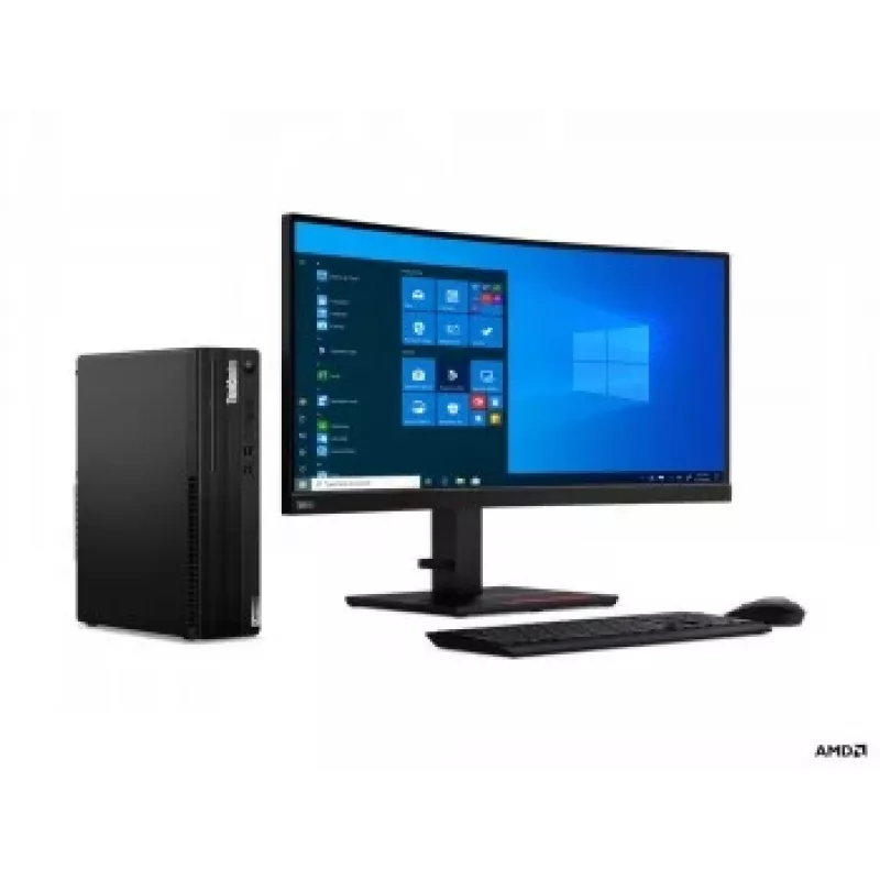 Lauaarvuti Lenovo M75s G2 SFF — AMD Ryzen 5 PRO 5650G, 16 GB muutmälu, 512 GB SSD, optiline seade, Windows 11 Pro