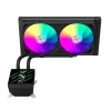 Gamemax CPU vedelikjahuti | GLACIER 240 LCD BK | Intel, AMD