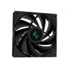 All-in-one vedelikjahuti DeepCool LS520S — 120 mm ventilaatorid, 500–2250 p/min, must, toetab LGA1700/AM5/TR4
