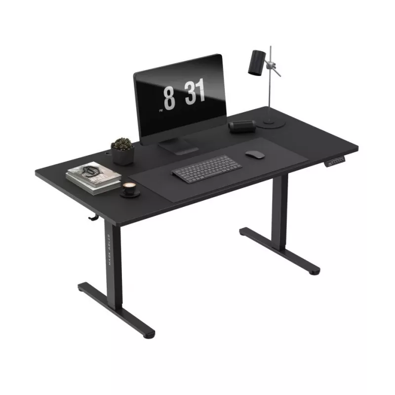 Elektriline reguleeritava kõrgusega mängulaud Mark Adler MA-Leader 7.6 Must — 160×80 cm, 72–118 cm, max 70 kg