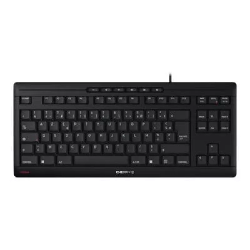 CHERRY STREAM TKL klaviatuur Universal USB QWERTZ Šveitsi must
