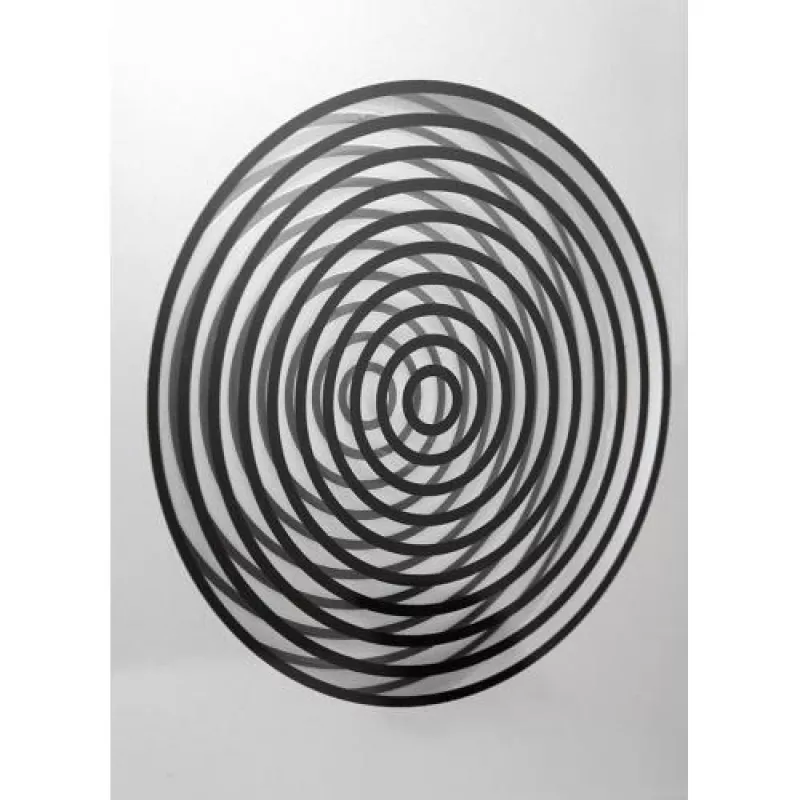 NeXtime klok 3028 OP kell, 16x30,2 cm, Seinale, Klaas, Hõbedane