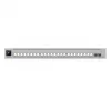 Võrgulüliti Ubiquiti UniFi ECS-24-POE — hallatav L2/L3, 24× 10G RJ-45, PoE, 1U, hall