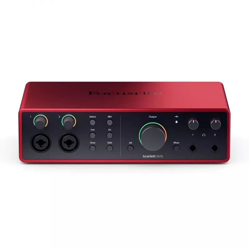 Focusrite Scarlett 16/16 4th Gen - heliliides