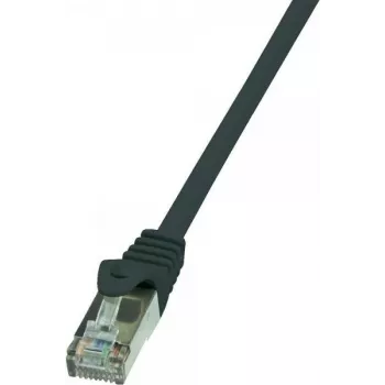 Logilink - Patch-kaabel - RJ-45 (M) - RJ-45 (M) - 5 m - Foolitud varjestamata keerdpaar (F/UTP) - CAT 5e - Must (CP1073S)