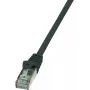 Logilink - Patch-kaabel - RJ-45 (M) - RJ-45 (M) - 5 m - Foolitud varjestamata keerdpaar (F/UTP) - CAT 5e - Must (CP1073S)