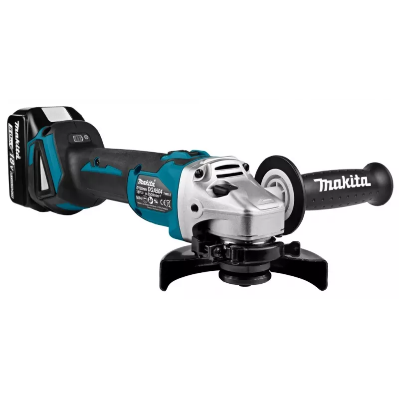 Makita DGA504RTJ nurklihvija 12,5 cm 8500 p/min 2,5 kg