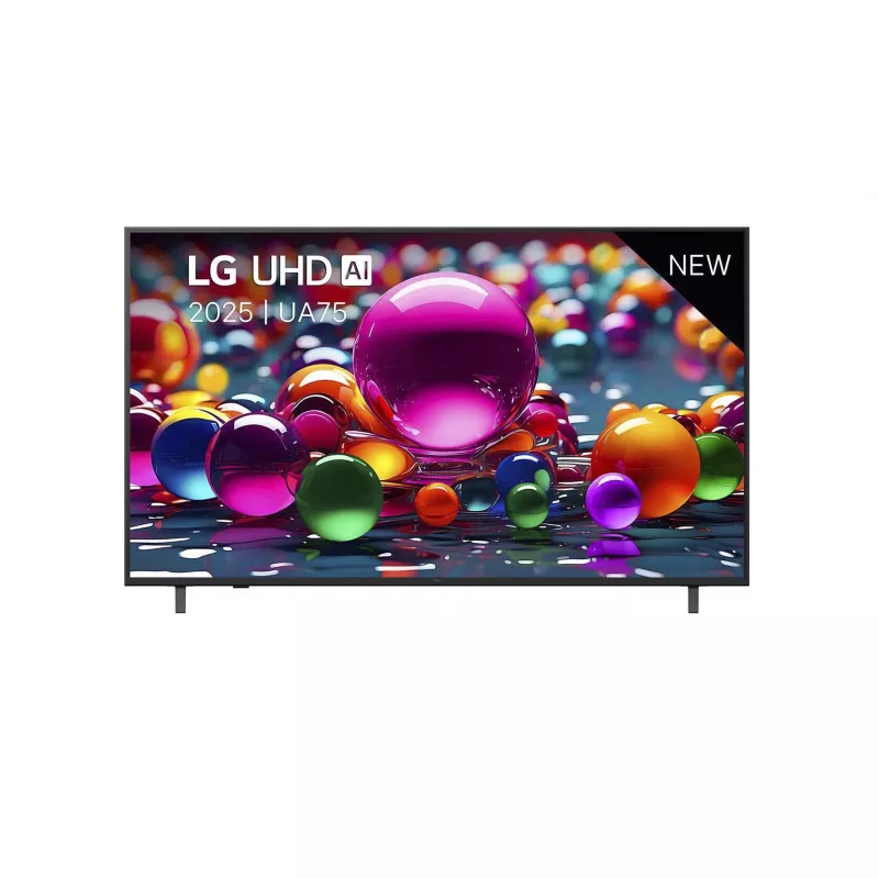 LG 55UA75006LA.AEUD, LED-teler, 139 cm (55 tolli), UHD, must UltraHD/4K, kolmiktuuner, HDR (55UA75006LA.AEUD)