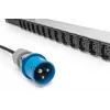 Digitus Basic IT PDU 1-faasiline 16A 24 x C13 3 x C19 3m kaabel