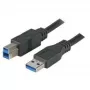 USB-kaabel M-Cab USB A - USB B 3m