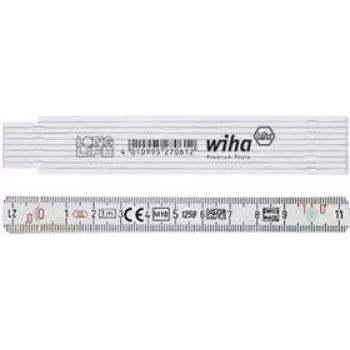 Klaaskiust joonlaud Wiha 27061 — 1 m pikk, 13 mm lai