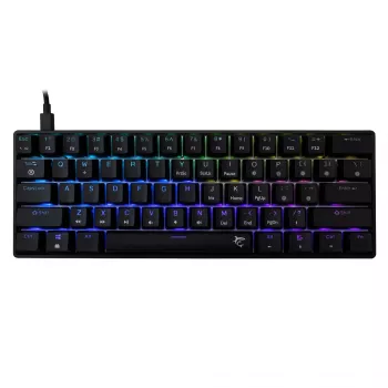 Mehaaniline klaviatuur White Shark Shinobi-2 Blue Switch Must US layout