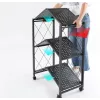 Topeshop hoiuriiul FS005 aiatööriistade hoiuriiul vabaltseisev tsingitud teras