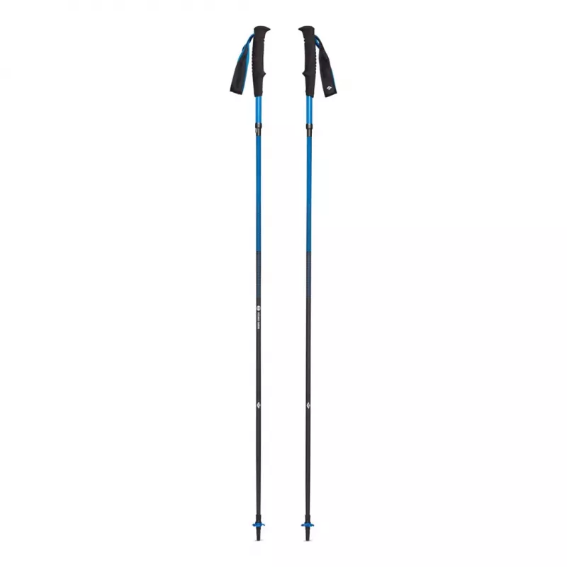 Matkakepid Must Diamond Distance Carbon Z, kokkupandav süsinikust võll, 120 cm, 280 g, 3-osaline