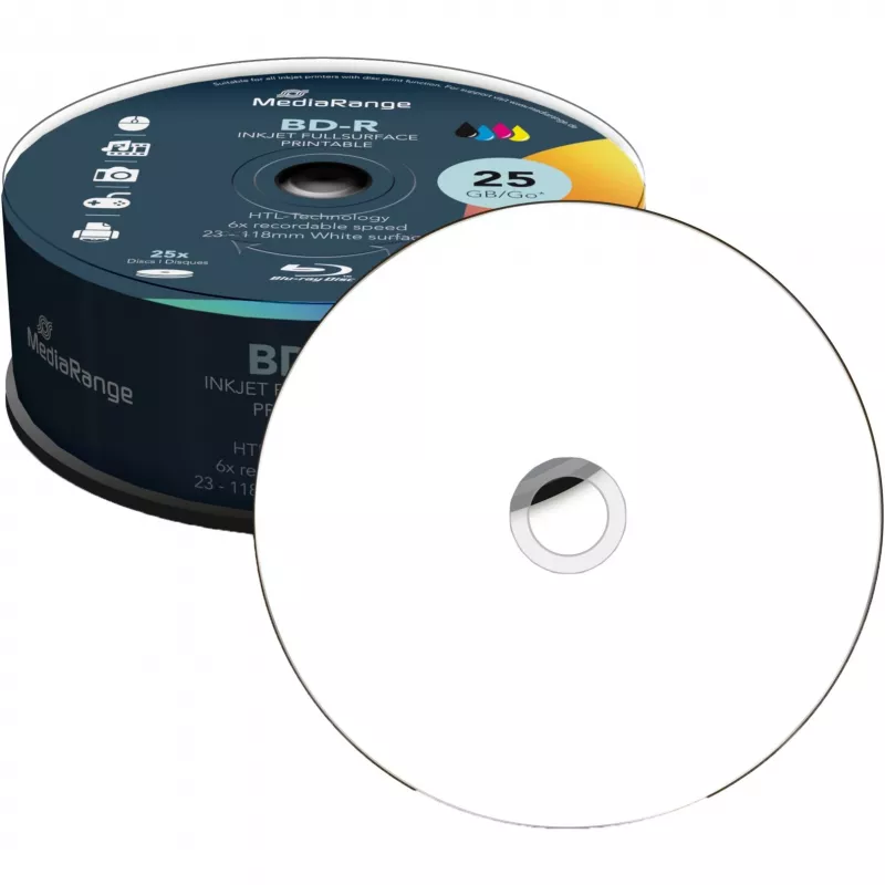 BD-R tühi Blu-ray plaat MediaRange MR515