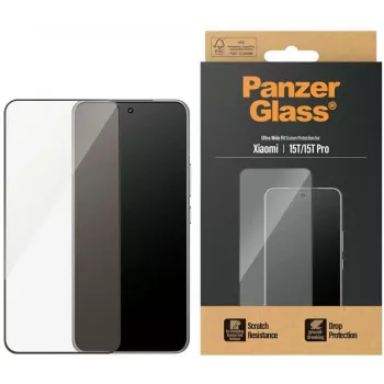 PanzerGlass ekraanikaitse | Xiaomi | 15T/15T Pro | Läbipaistev | Ultra-Wide Fit