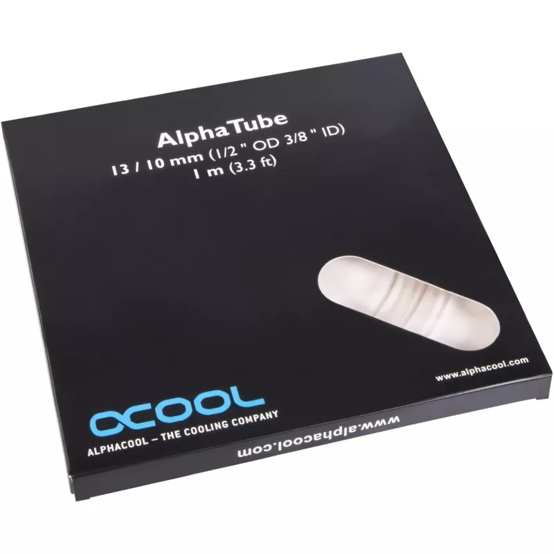Alphacool 17494 toru, läbipaistev PVC, 1,3 cm läbimõõt, 100 cm pikkus
