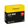 INTENSO ümberkirjutatav CD-RW 700 MB / 80 min, 12x, 10 tk, 120 mm (õhuke-karp)