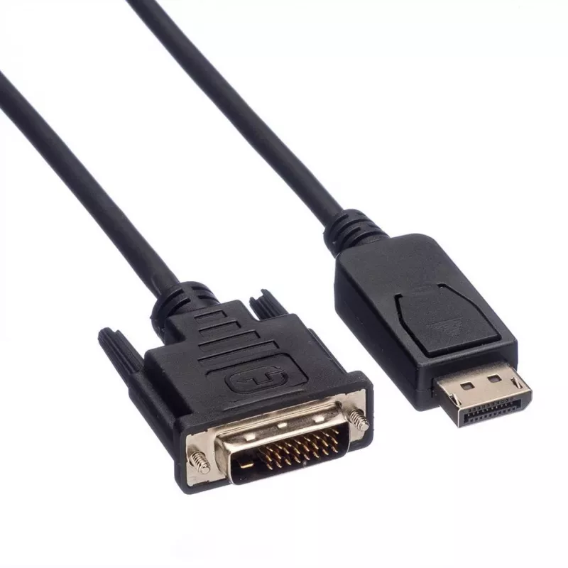 DisplayPort Kaabel VALUE DP-DVI (24+1) LSOH M/M 1 m