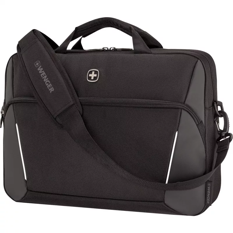 Sülearvuti portfell Wenger XE Compact Brief 16 tahvelarvuti taskuga, must