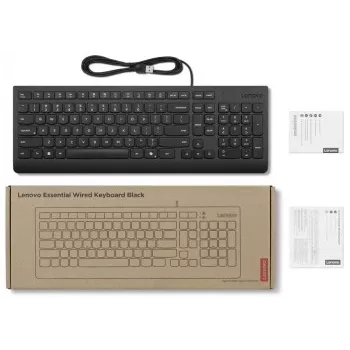 LENOVO Essential juhtmega klaviatuur AI Leedu (LT)