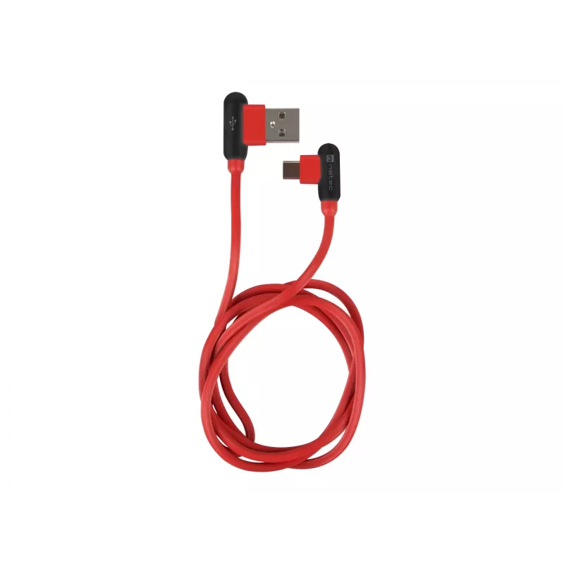USB-kaabel NATEC NKA-1201 USB 2.0 1m USB A USB C Must Punane