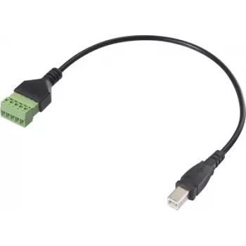 Renkforce USB 2.0 adapterkaabel[1x 2.0 pistik B - 1x klemmühendus] RF-6443964 30 cm (RF-6443964)