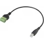 Renkforce USB 2.0 adapterkaabel[1x 2.0 pistik B - 1x klemmühendus] RF-6443964 30 cm (RF-6443964)