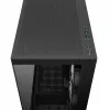 PC korpus DeepCool CG580 4F Midi Tower — ATX/ITX/MicroATX, karastatud klaas, 3×120mm+1×120mm ventilaatorid, 2×3.5-tolline ja 2×2.5-tolline, USB-A×2 USB-C×1, must