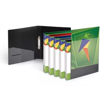 Binder Forpus, A4 / 30 mm, 2 rõngast, Ø 16 mm, plastik, sinine