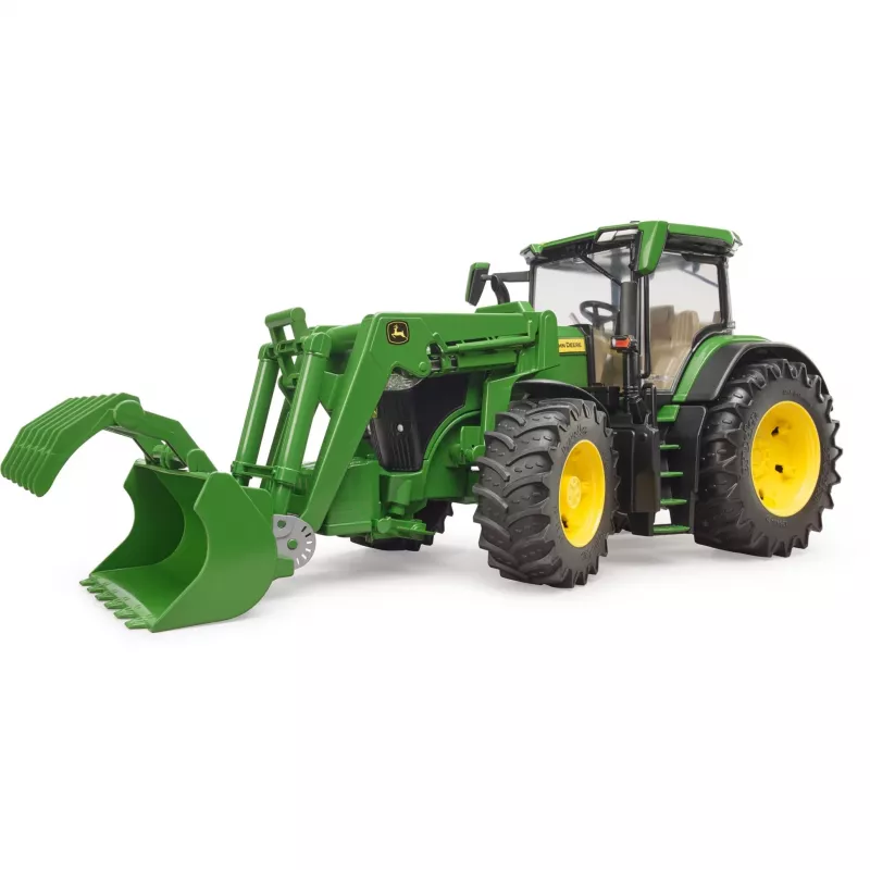 Traktor BRUDER John Deere 7R 350 mänguasi — ABS, soovitatav vanus 3+