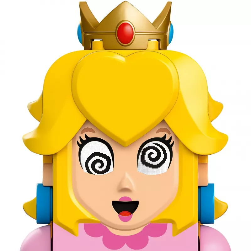 LEGO 71441 Super Mario interaktiivne LEGO Peach kujukese komplekt, ühildub LEGO süsteemiga