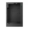 PC korpus DeepCool CH170 PLUS Tower Must — micro-ATX/mini-ITX, karastatud klaas, USB-C, ülemine PSU