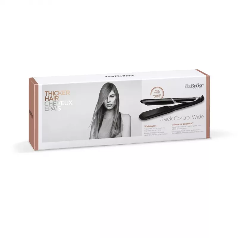 BaByliss Sleek Control lai sirgendusraud soe must 98.4 (2.5 m)