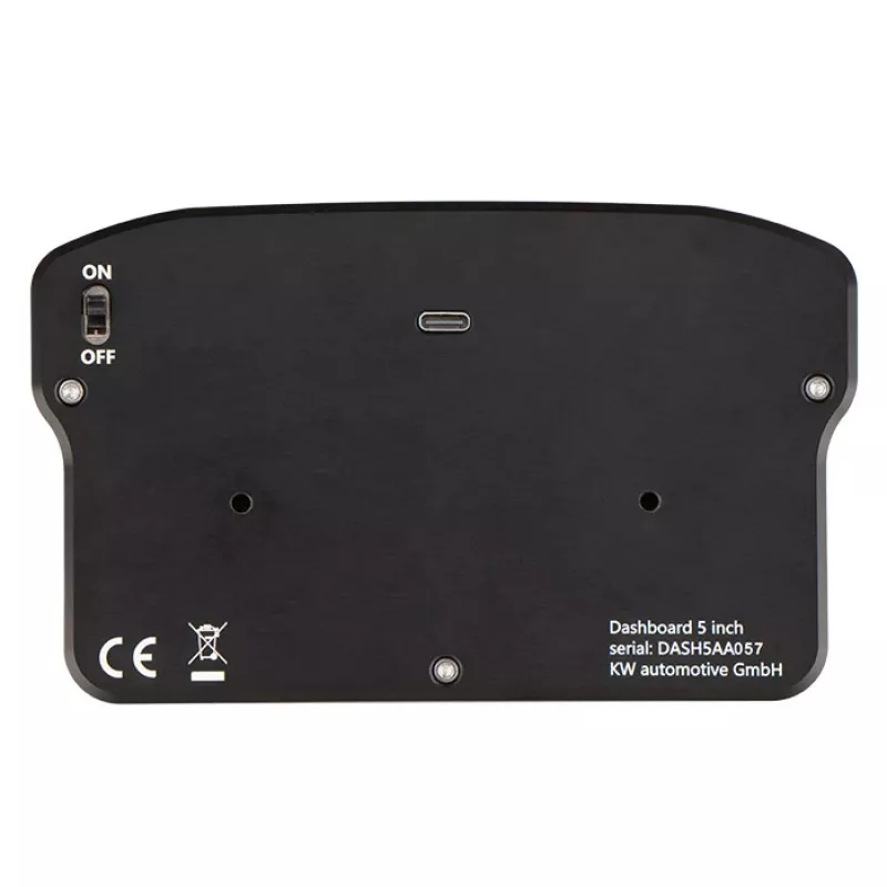 Rooli armatuurpaneel Ascher Racing 5-tolline mudel 76080029 sim racing ekraanidele