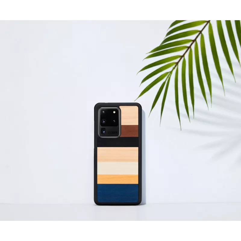 Telefoniümbris man and wood Samsung Galaxy S20 Ultra jaoks — must
