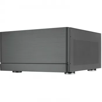 SilverStone Crown 04 PC korpus SST-CW04TB — HTPC vormitegur, SSI-EEB tugi, tumehall