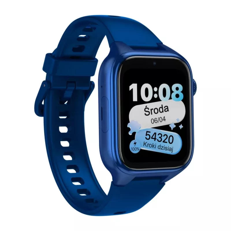 Stelio Junior 4G ST-SWJ101-NB laste nutikell – 4G laste kell, tumesinine