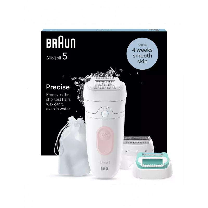Braun Silk-épil 5 5-050 28 pintsetti Pink, Valge