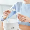 Tabletop nebulizer Omron C28P with 10 ml/min capacity, 2.65 µm particle size, Valge, dimensions 265×195×143 mm