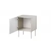Öökapp Cama Meble ISLA 44,5x40x59 cm, kašmiirne matt, MDF ja puitlaastplaat, komplekt 2 tk