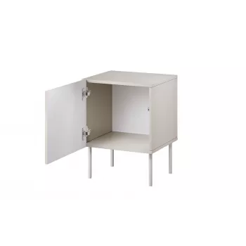 Öökapp Cama Meble ISLA 44,5x40x59 cm, kašmiirne matt, MDF ja puitlaastplaat, komplekt 2 tk