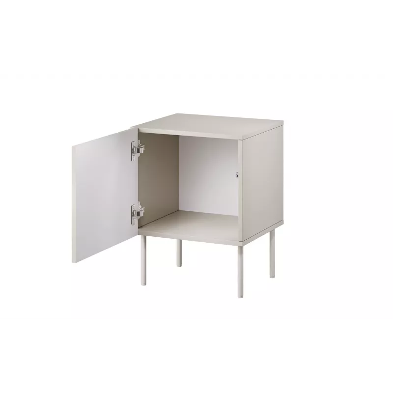 Öökapp Cama Meble ISLA 44,5x40x59 cm, kašmiirne matt, MDF ja puitlaastplaat, komplekt 2 tk