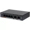 Dahua Technology DH-CS4006-4ET-60 võrgulüliti hallatav L2 Gigabit Ethernet (10/100/1000) Power over Ethernet (PoE) Must