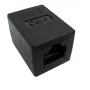 RJ-45 Modular Coupler VALUE Cat.6 varjestamata must