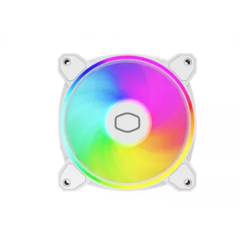 Cooler Master MasterFan MF120 Halo2 White Edition 120mm ARGB korpusetuuleti