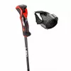 Suusakepid Leki 3D AIRFOIL must/punane 120 cm